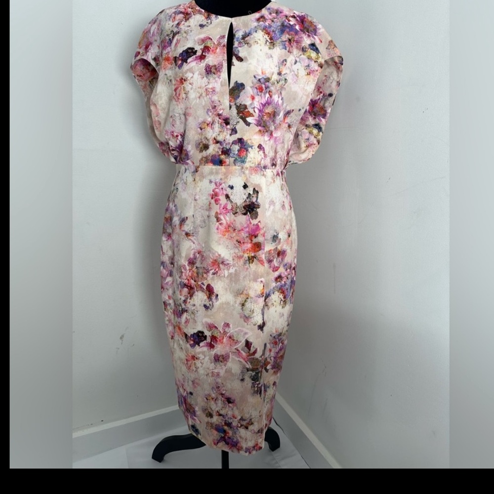 Black Halo Floral Dress